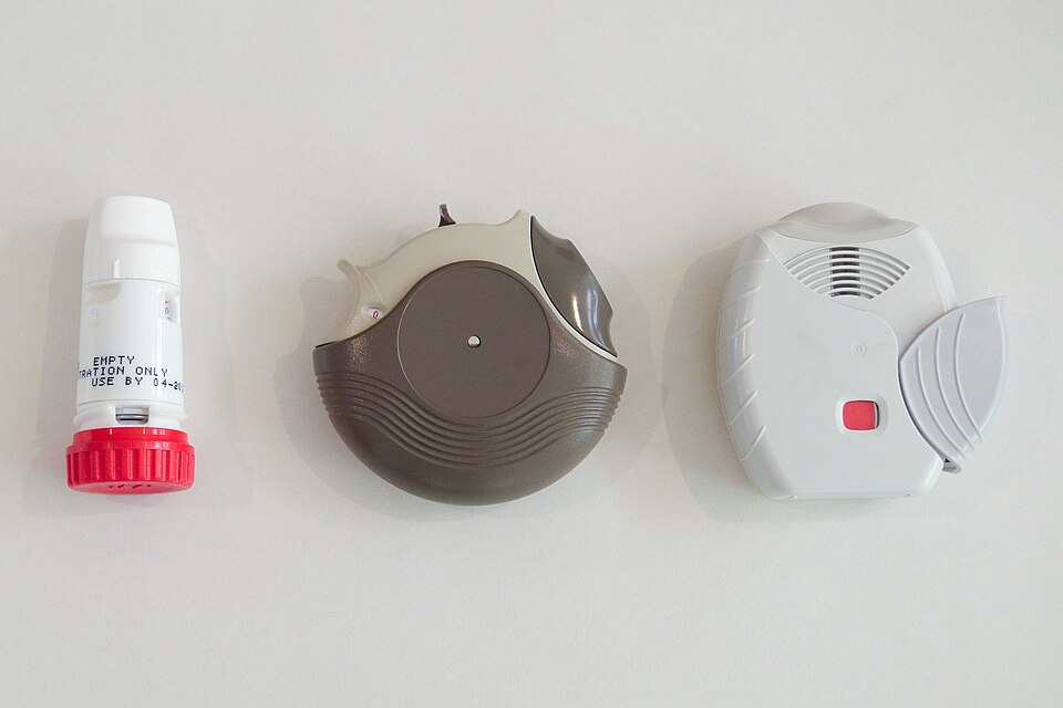ドライパウダー吸入器3種