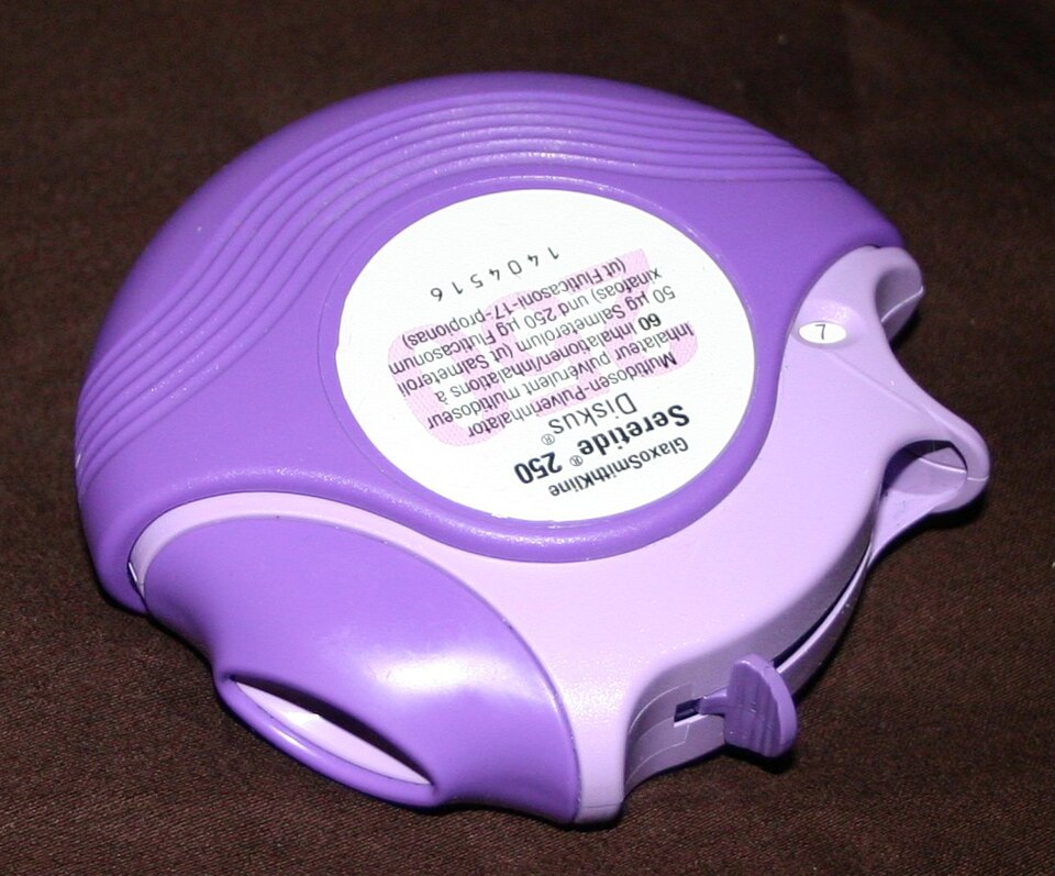 Seretide 250 Diskus（アドエアの海外名）